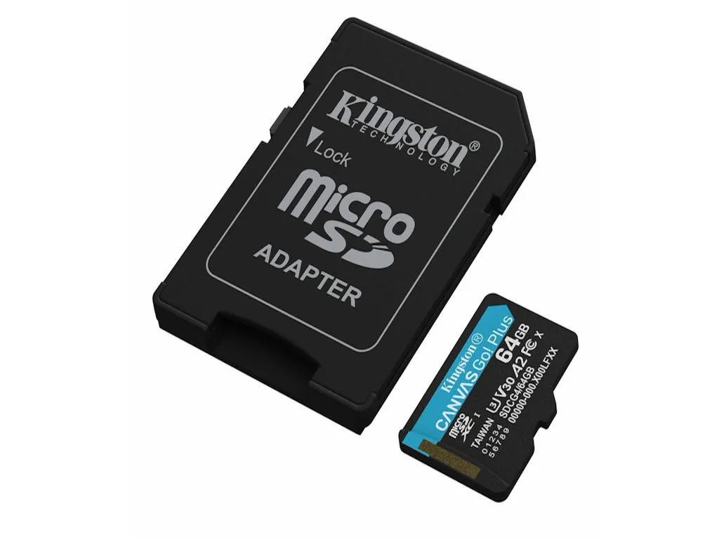 Kingston Memorije kartice KINGSTON SDCG4/64GB/Canvas Go! Plus/microSD/200/100MB/s/+adapter Slika 2